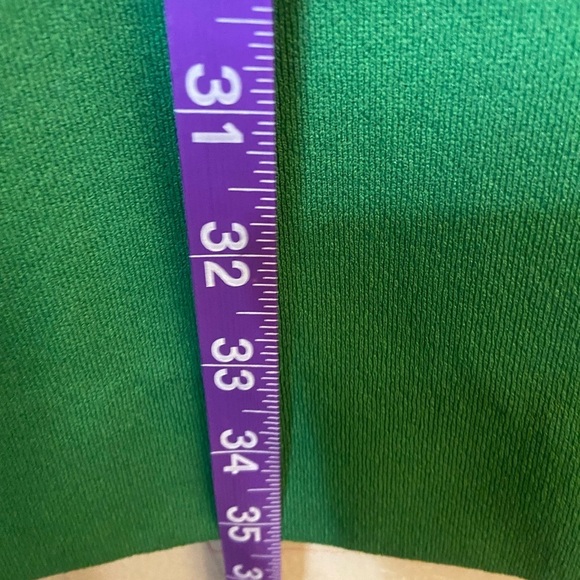 Vintage 60s Sears Kelly Green Short Mod Shift Dress - Picture 13 of 13